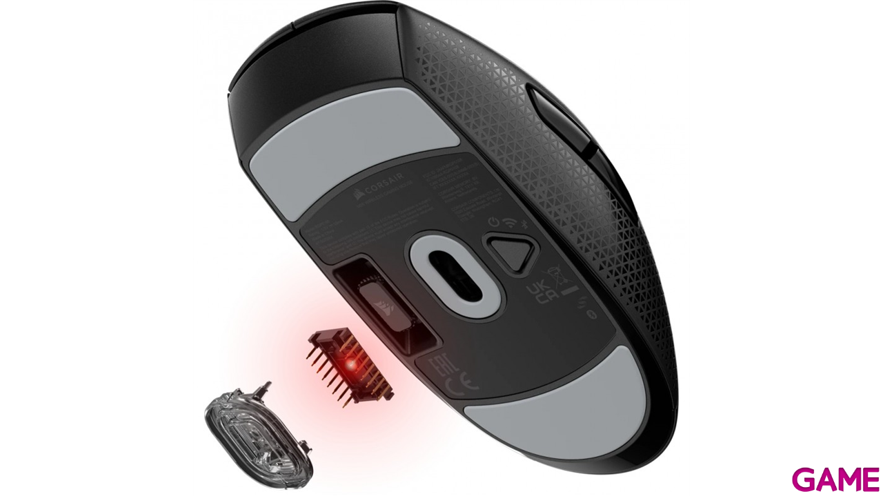 Corsair M55 Lightweight Wireless 16000 DPI Ambidiestro negro - Raton Gaming-2