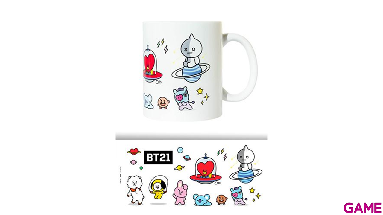 Taza Personajes BT21 330ml-1