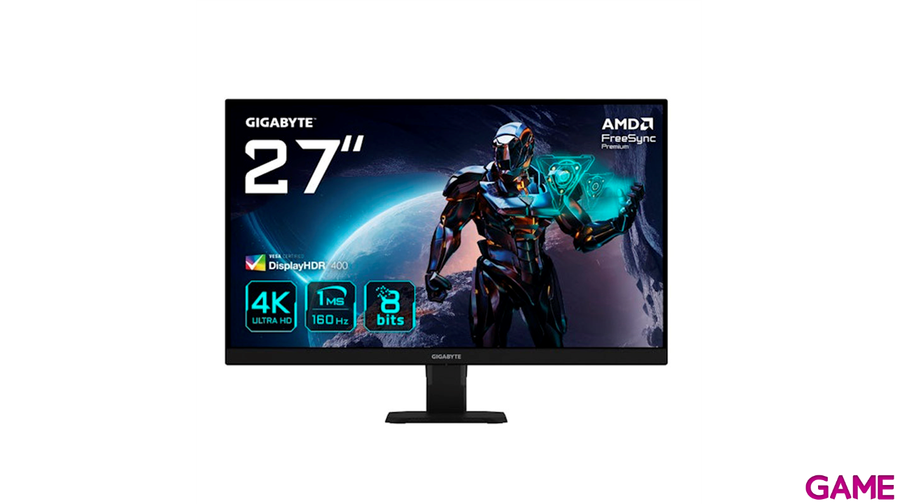 Gigabyte GS27U 27´´ - IPS Super Speed - 4K UHD - 160Hz - HDR400 - Monitor Gaming-0