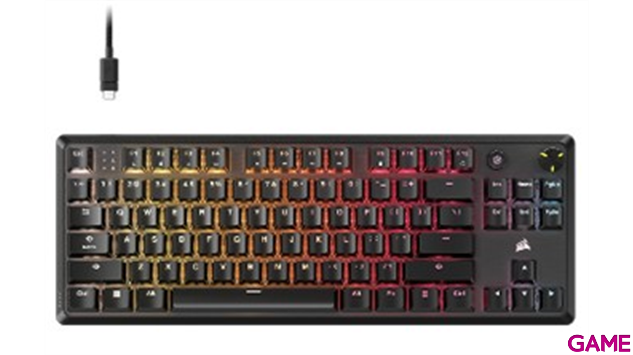 Corsair K70 Core TKL RGB MLX Red Spanish Layout - Teclado Gaming-10
