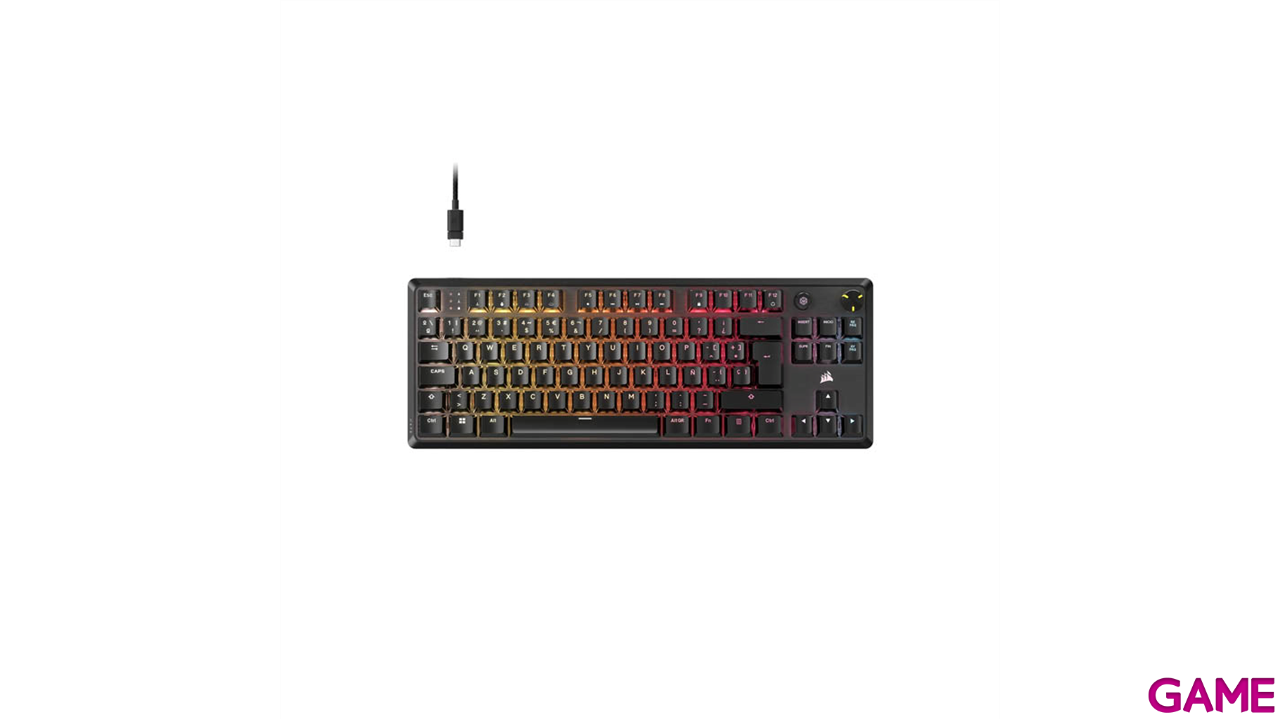 Corsair K70 Core TKL RGB MLX Red Español - Teclado Gaming-0