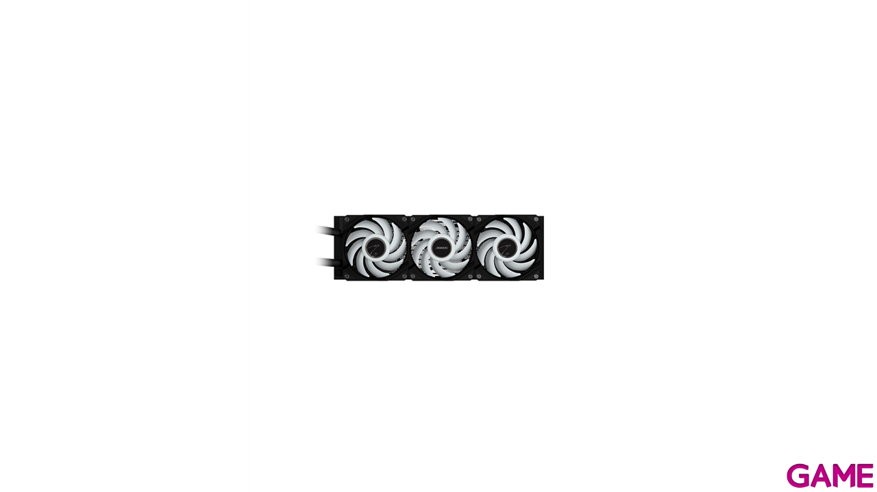 GIGABYTE Refrigeración líquida AIO AORUS WATERFORCE II 360 para CPU - 3 ventiladores ARGB de 120 mm, mecanismo de bloqueo desli-1