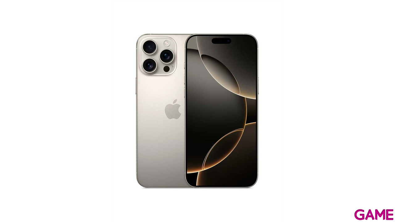MOVIL APPLE IPHONE 16 PRO MAX 512GB NATURAL T 6,9 HDR 120H-1