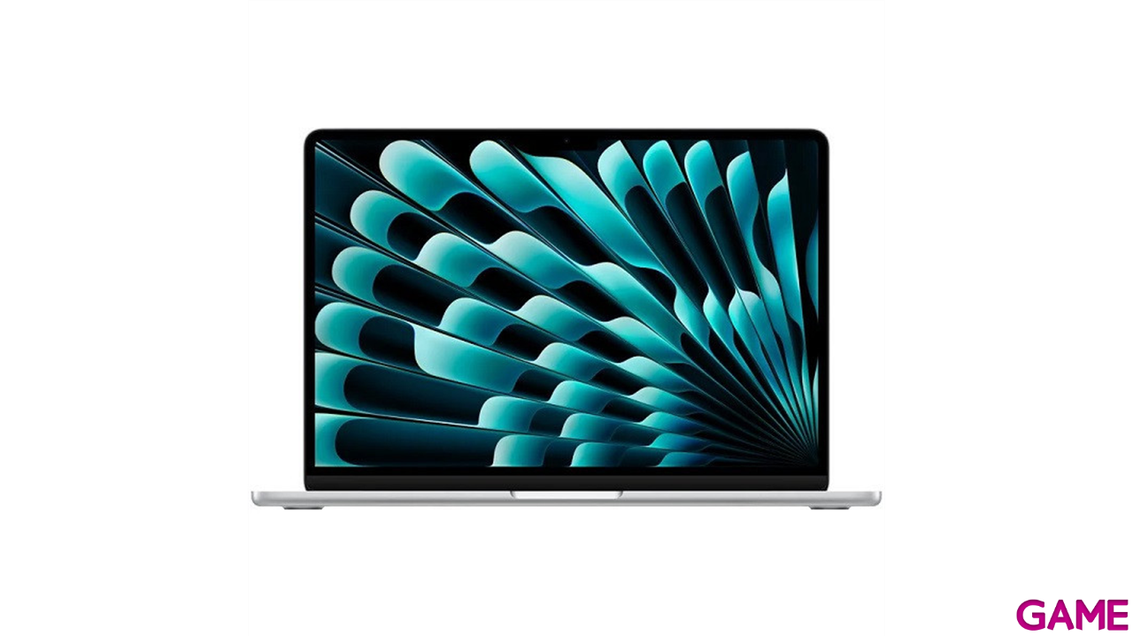 Apple MacBook Air 15 M3 8GB - 256GB Plata - Ordenador Portatil-0
