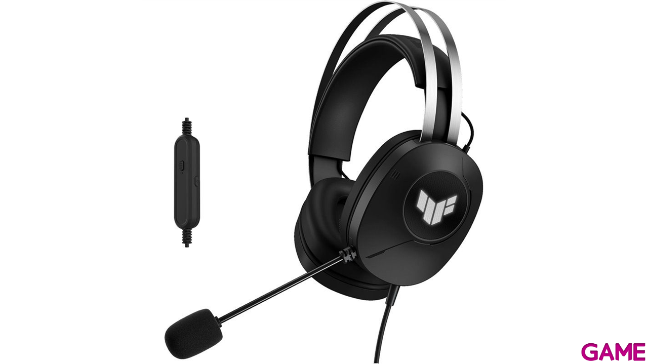 ASUS TUF Gaming H1 Gen II Auriculares Alambrico Diadema Juego USB tipo A Negro-0