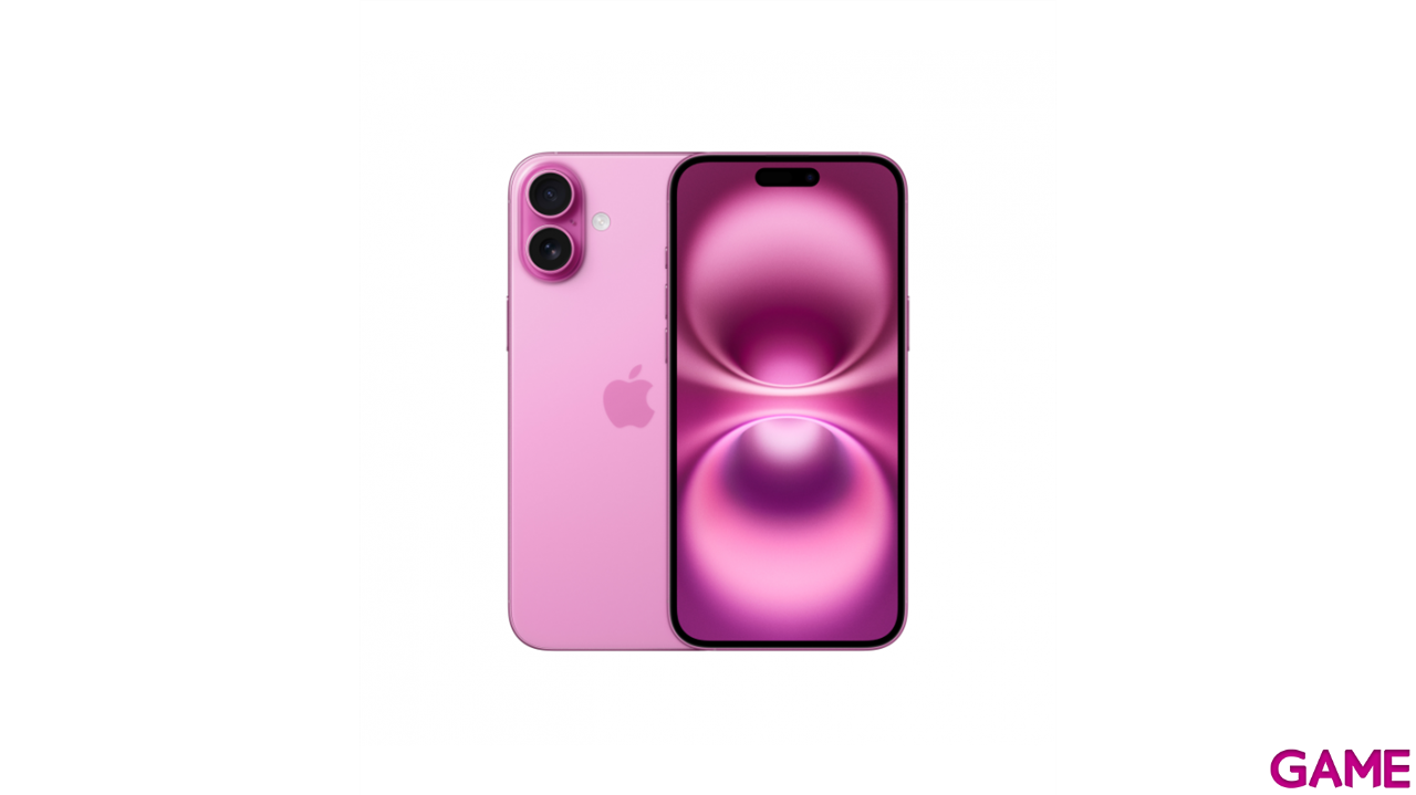 Apple iPhone 16 128GB Rosa - Telefono Movil-0