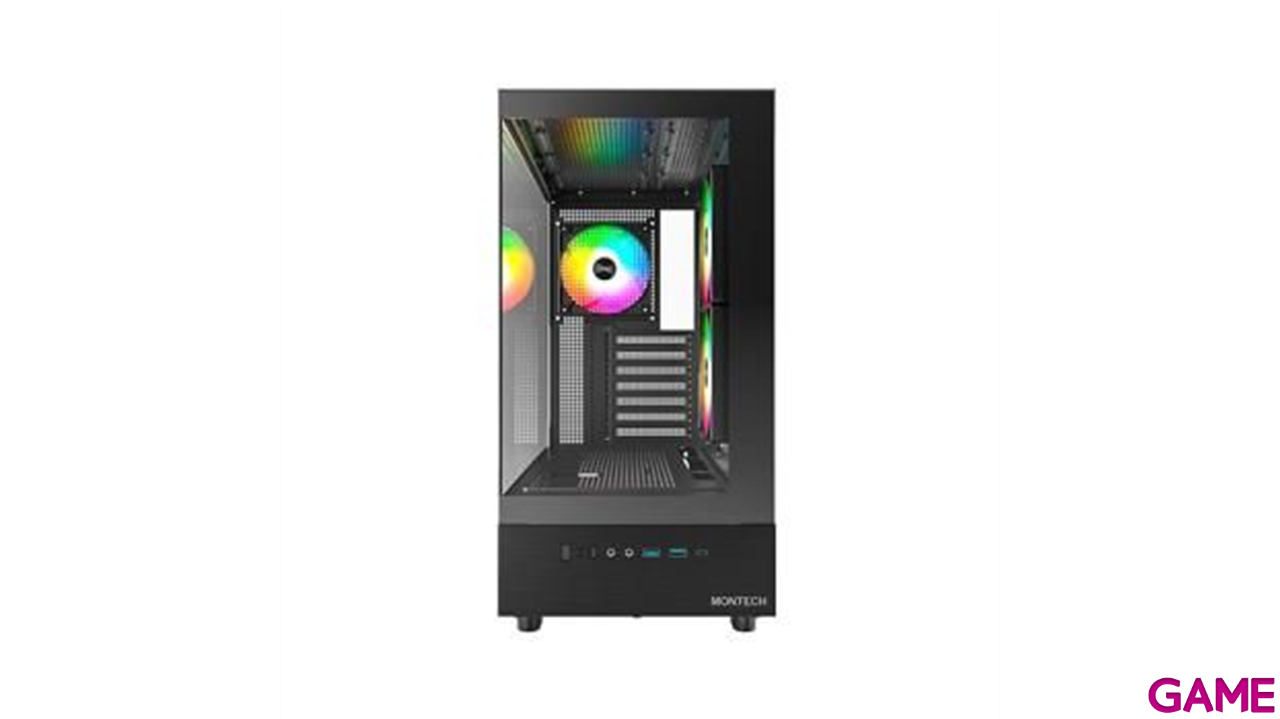 Montech XR ATX Negro - Caja Ordenador-3