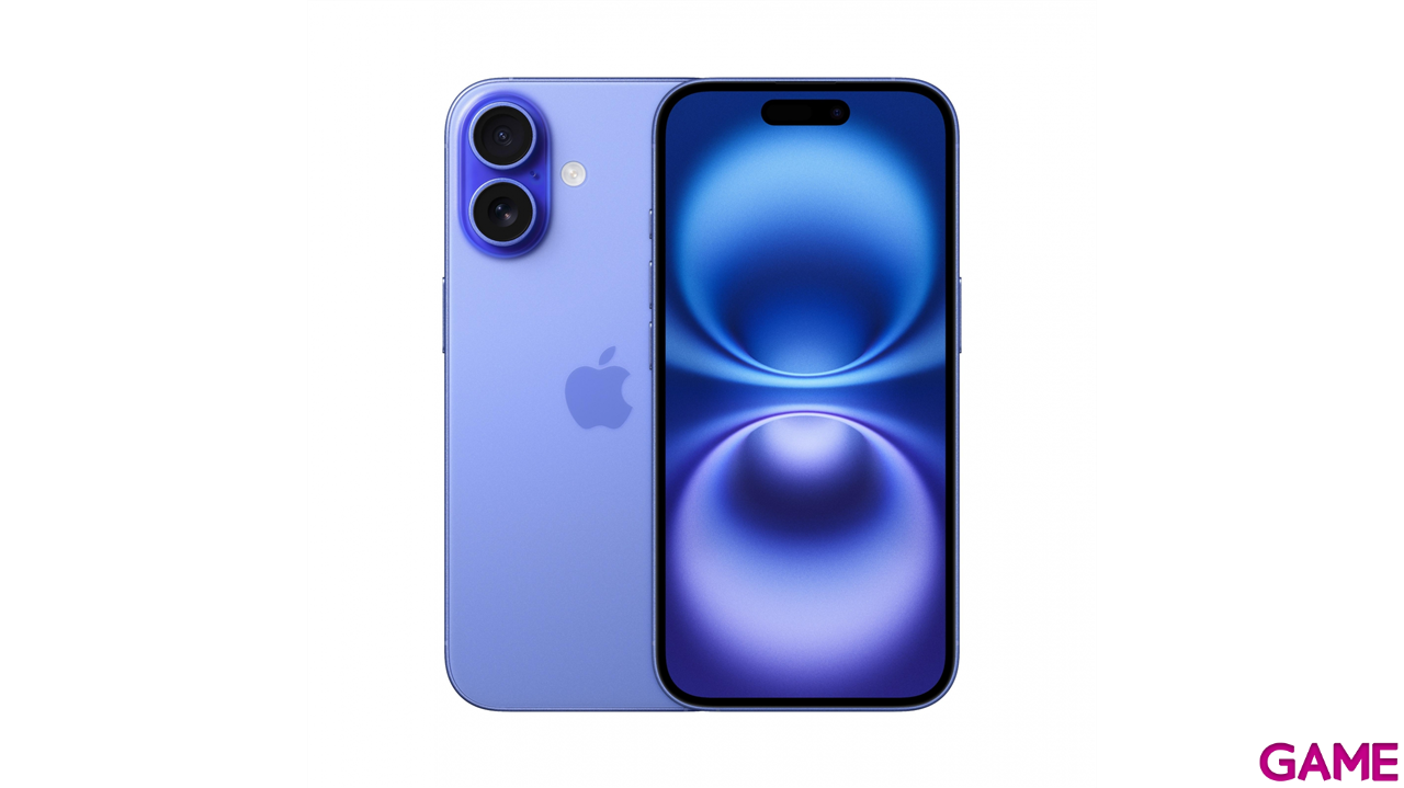 Apple iPhone 16 Plus 512GB Azul - Telefono Movil-0