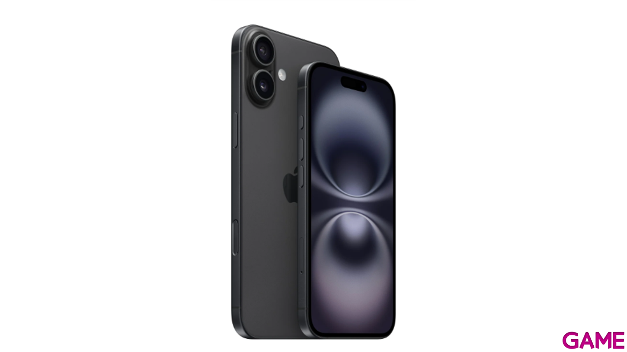 Apple iPhone 16 128GB Negro - Telefono Movil-1