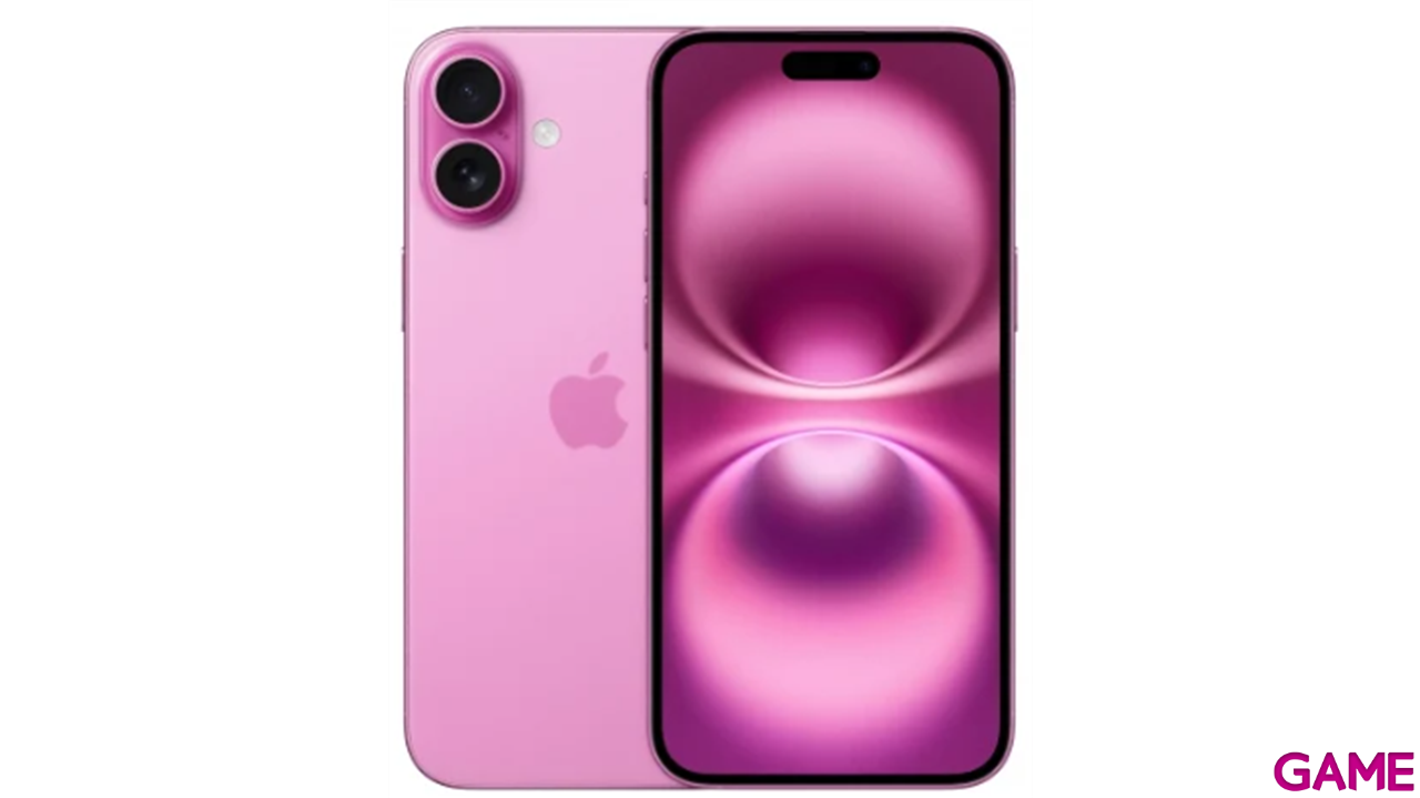 Apple iPhone 16 128GB Rosa - Telefono Movil-0