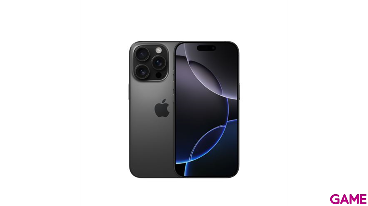 Apple iPhone 16 Pro 128GB Black - Telefono Movil-0
