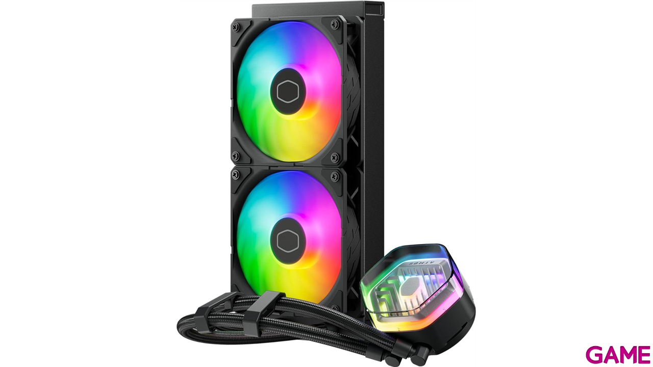DISIPADOR REF LIQUIDA COOLER MASTER 240 ATMOS ARGB-1
