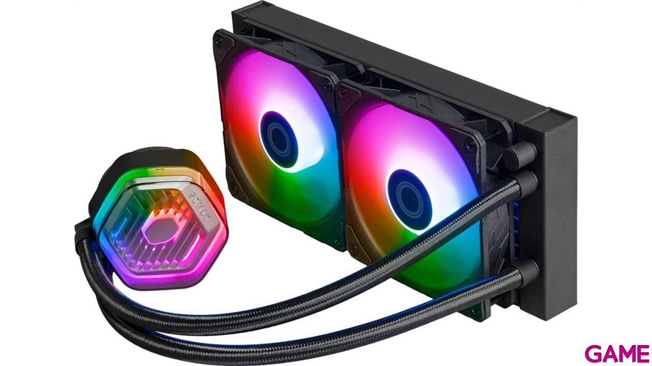 DISIPADOR REF LIQUIDA COOLER MASTER 240 ATMOS ARGB-2