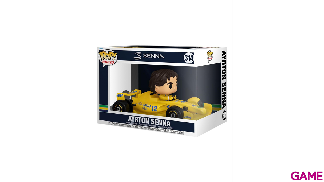 Figura POP Rides Super Deluxe Lotus Ayrton Senna-0