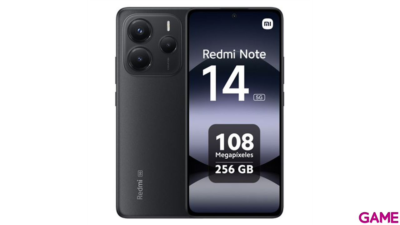 XIAOMI Redmi Note 14 5G 6,67 256GB 8GB Black-0