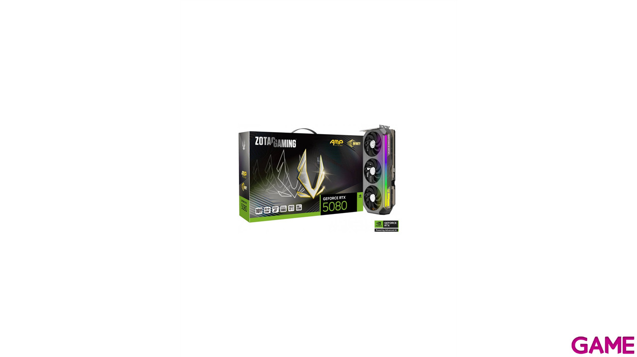 Zotac GAMING GeForce RTX 5080 AMP Extreme INFINITY NVIDIA 16 GB GDDR7-1