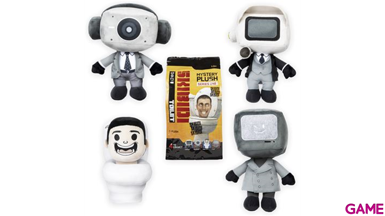 Skibidi Toilet Peluche Mystery 30Cm-0