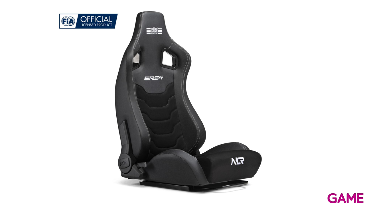 Next Level Racing ERS4 Elite Reclining Seat Leather Suede Edition - Asiento Gaming-1