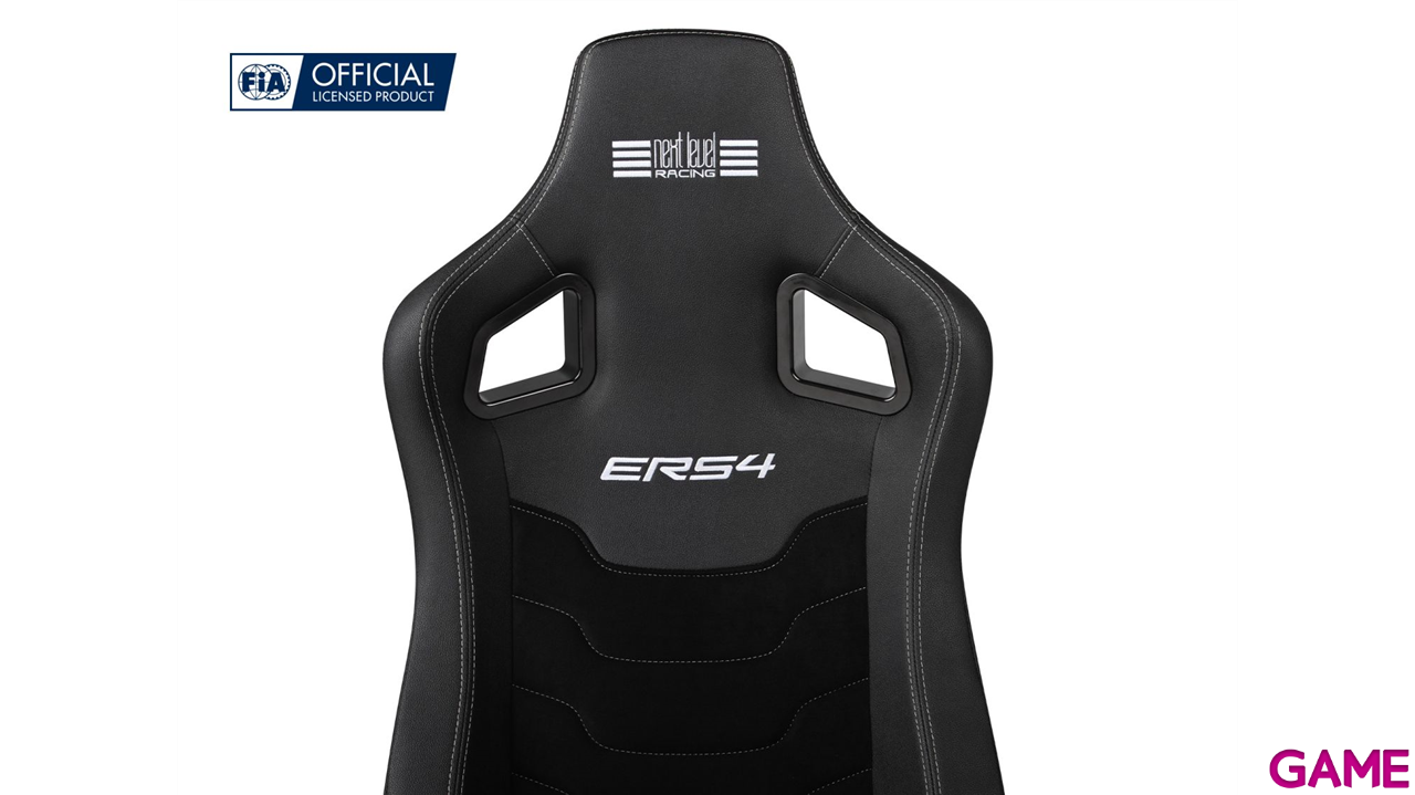 Next Level Racing ERS4 Elite Reclining Seat Leather Suede Edition - Asiento Gaming-2
