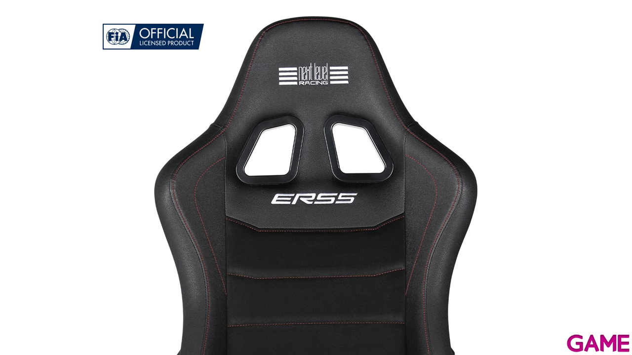 Next Level Racing ERS5 Elite Reclining Seat Leather Suede Edition - Asiento Gaming-1