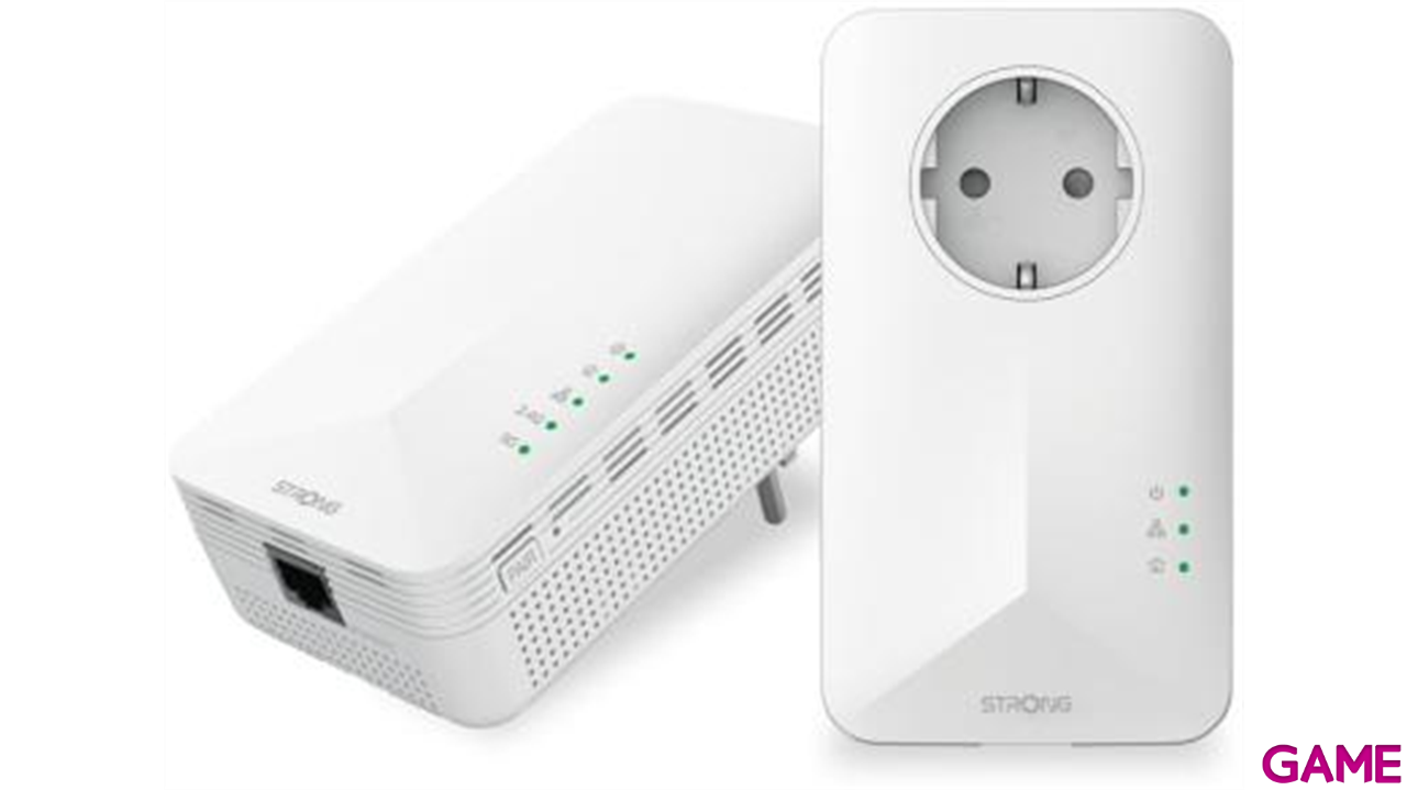 Strong Powerline 1000 Mbit s Ethernet Wifi Blanco 2 piezas - PLC-0
