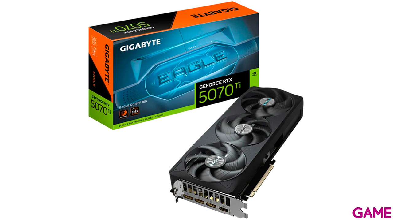 Gigabyte GeForce RTX 5070 Ti Eagle OC 16GB GDDR7 - Tarjeta Grafica Gaming-0