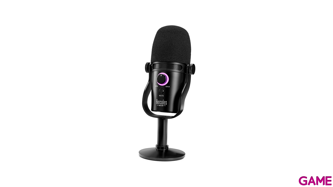 Hercules Stream Starter Kit - Stream 100 + USB Mic + 3 Meses Voicemod Pro-2