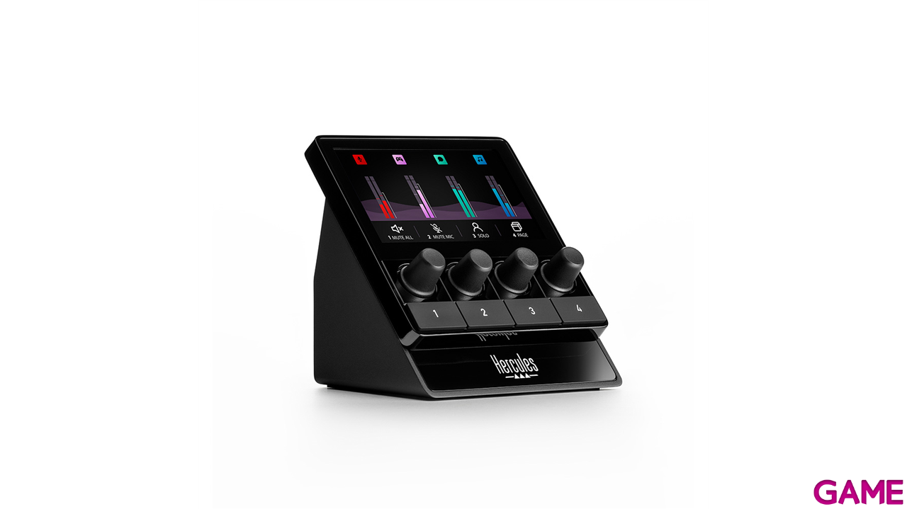 Hercules Stream Starter Kit - Stream 100 + USB Mic + 3 Meses Voicemod Pro-5