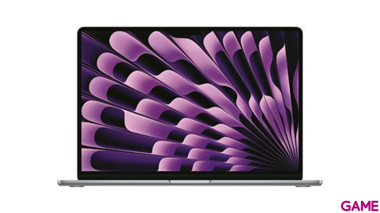 Apple MacBook Air 15 Gris M3 - 16GB - 512GB SD - macOS - Ordenador Portatil-0