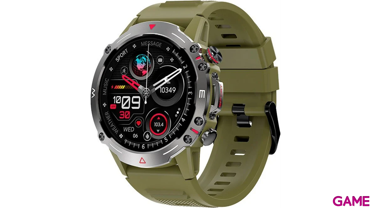 SMARTWATCH COOL AMOLED ADVENTURE VERDE-0