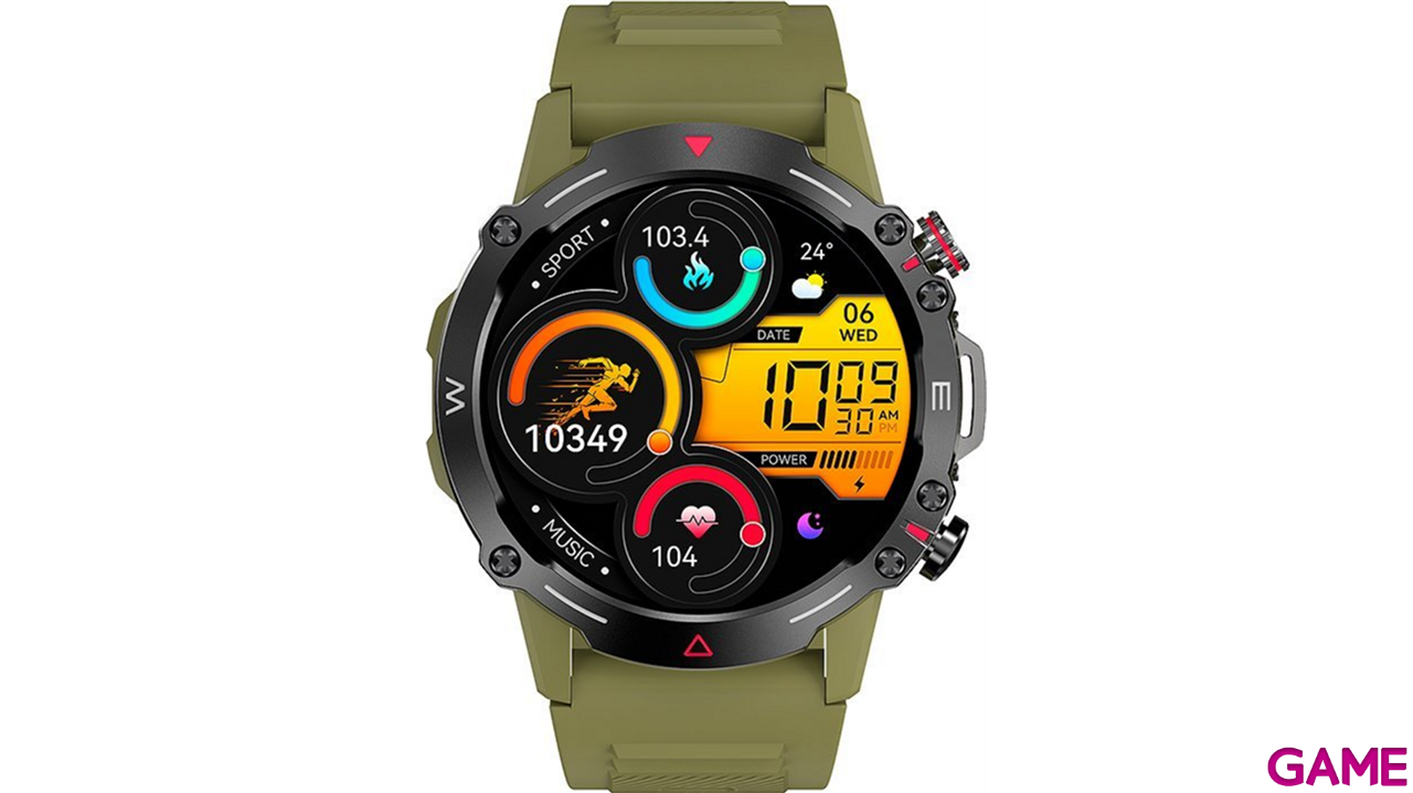 SMARTWATCH COOL AMOLED ADVENTURE VERDE-2