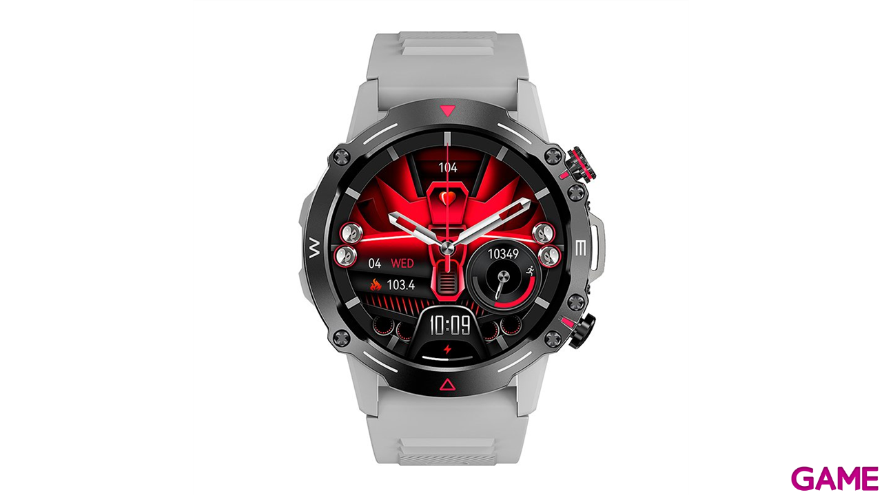SMARTWATCH COOL AMOLED ADVENTURE GRIS-0