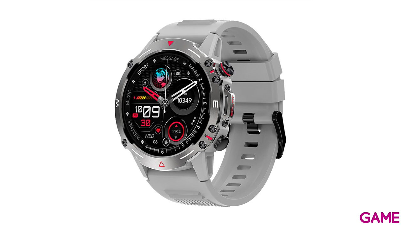 SMARTWATCH COOL AMOLED ADVENTURE GRIS-1