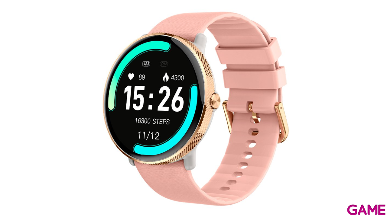 SMARTWATCH COOL AMOLED FOREVER ROSA-2