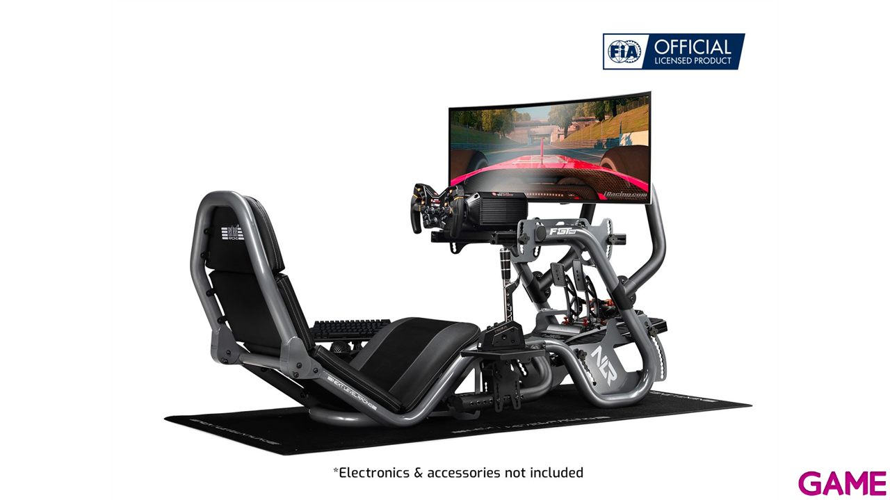Next Level Racing F-GT Pro Formula and GT Racing Cockpit Grey Edition - Cockpit-5