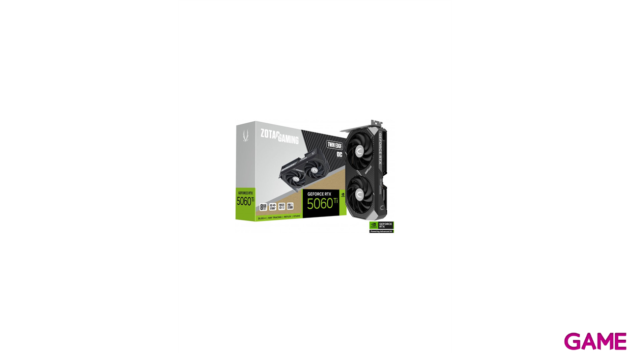 Zotac GeForce RTX 5060 TI Twin Edge OC 8GB GDDR7 - Tarjeta Grafica Gaming-0