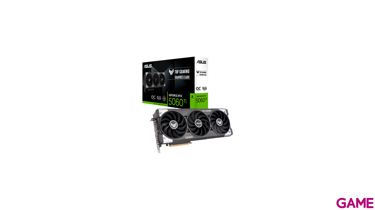 ASUS TUF Gaming GeForce RTX 5060 TI OC 16G GDDR7 - Tarjeta Grafica Gaming-1