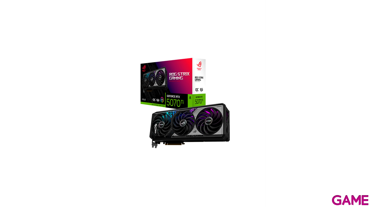 ASUS ROG Strix GeForce RTX 5070Ti O 16GB GDDR7 - Tarjeta Grafica Gaming-2