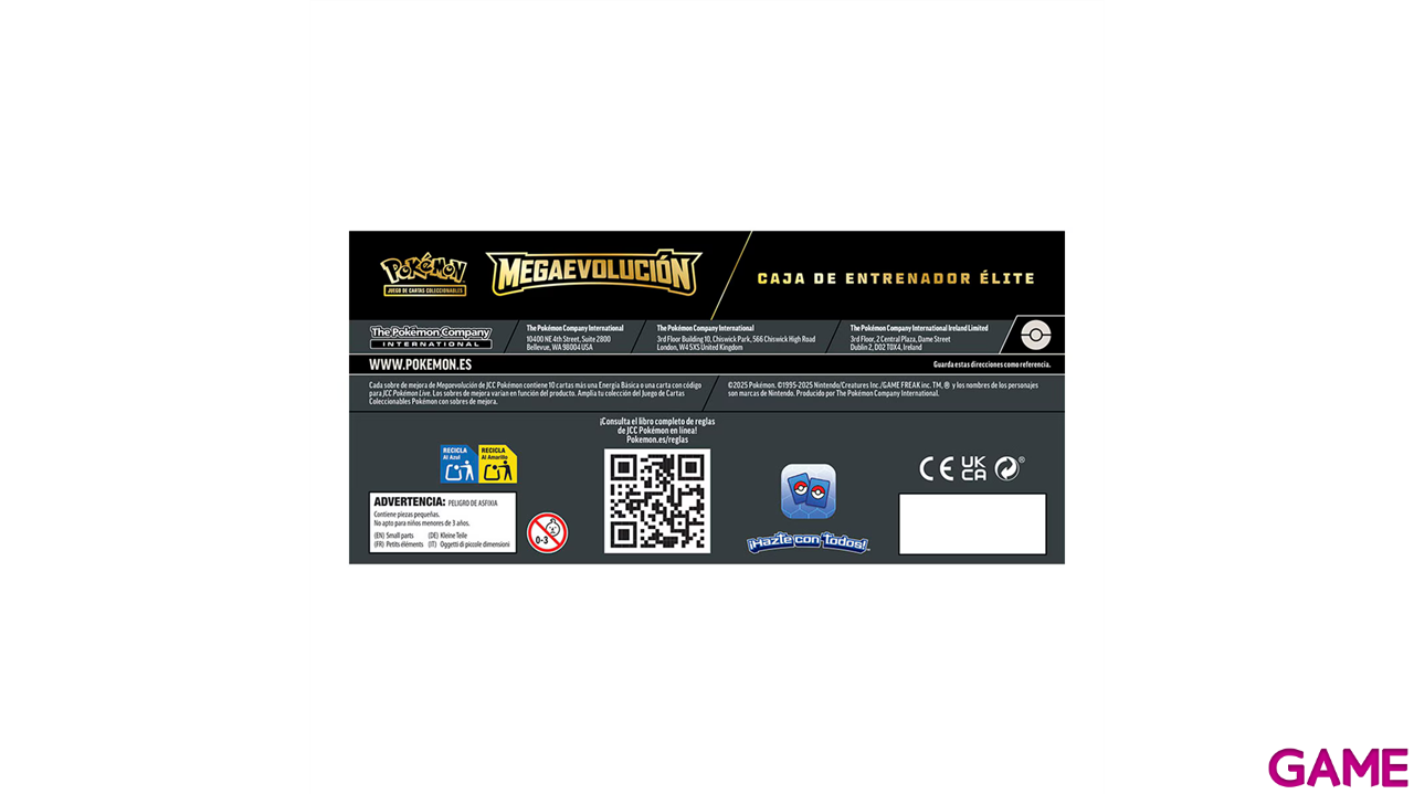 Caja de Entrenador Élite Pokemon Megaevolucion (Castellano)-8