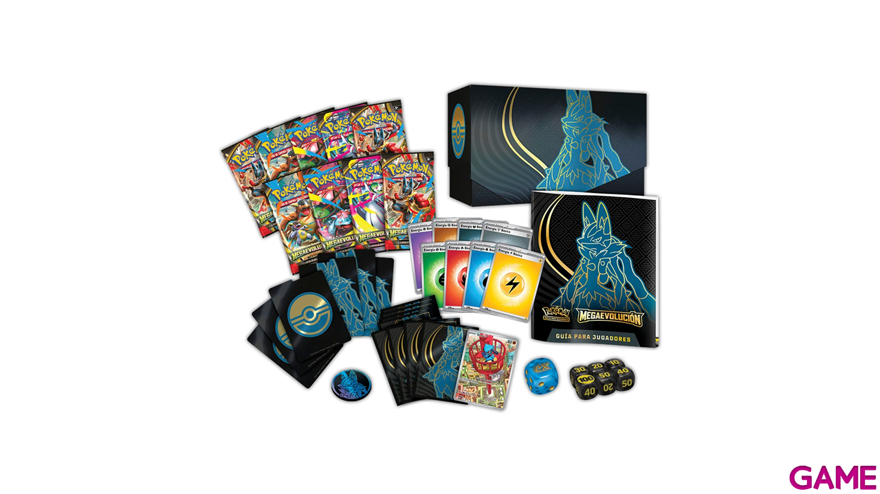 Caja de Entrenador Élite Pokemon Megaevolucion (Castellano)-5