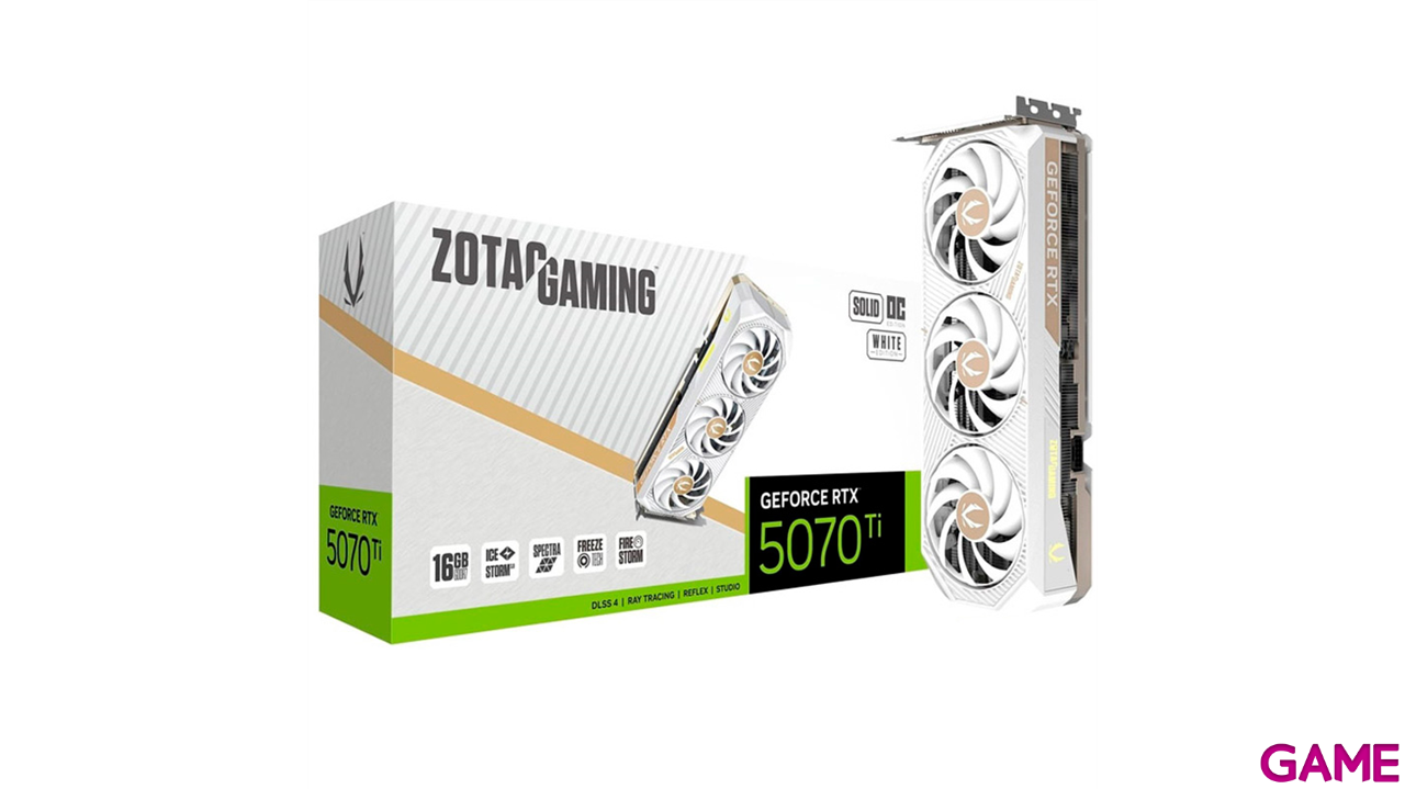 Zotac GAMING GeForce RTX 5070 Ti SOLID CORE OC NVIDIA 16 GB GDDR7-0