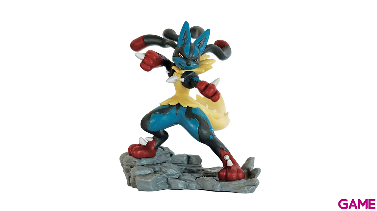 Caja de cartas Pokemon con Figura Mega-Lucario Ex (castellano)-2