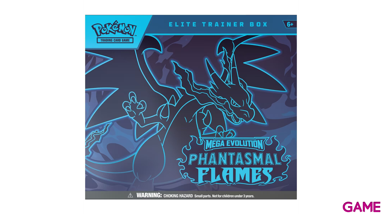 Caja de Entrenador Élite Pokemon Megaevolución Fuegos Fantasmales (inglés)-2