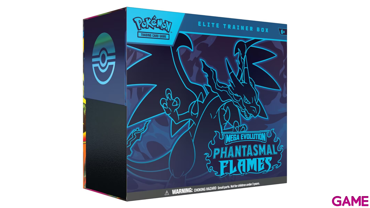 Caja de Entrenador Élite Pokemon Megaevolución Fuegos Fantasmales (inglés)-4