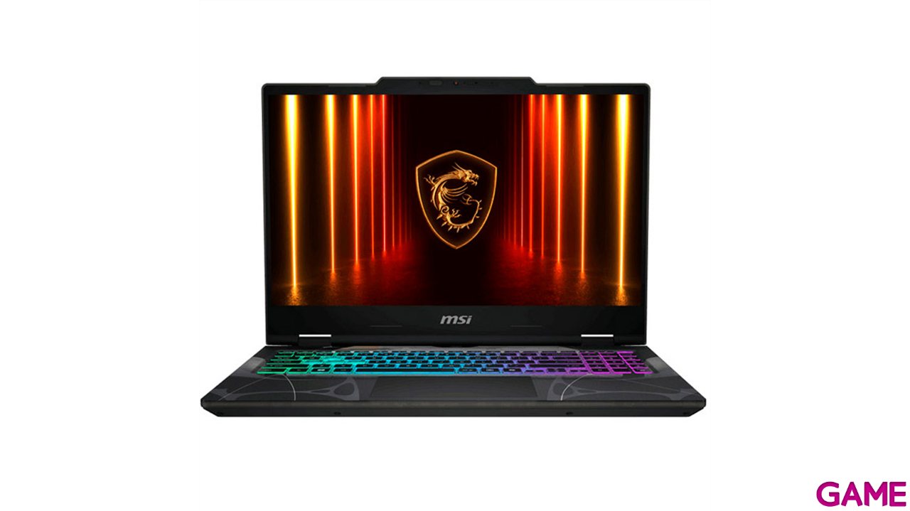 MSI Cyborg 15-239XES i7-240H - RTX 5060 - 32GB - 1TB SSD - 15.6´´ - FreeDos - Ordenador Portatil Gaming-0