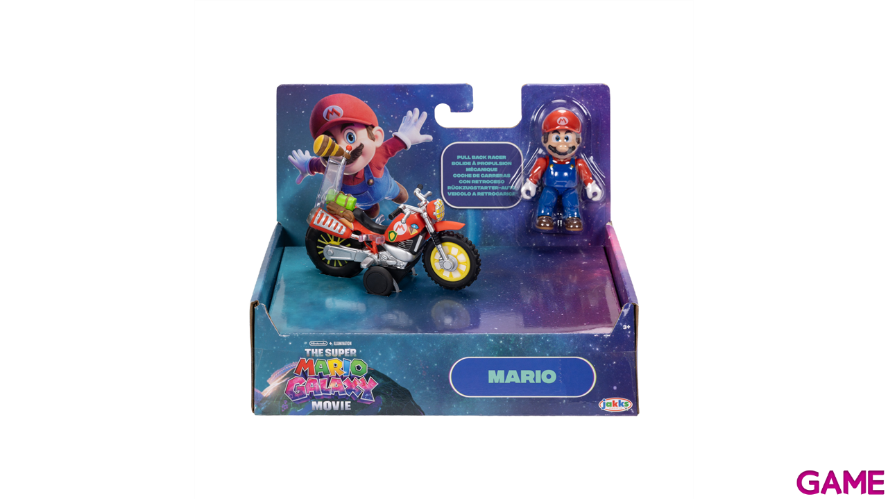 Vehículo Super Mario Galaxy - Mario con Figura Extraíble-0