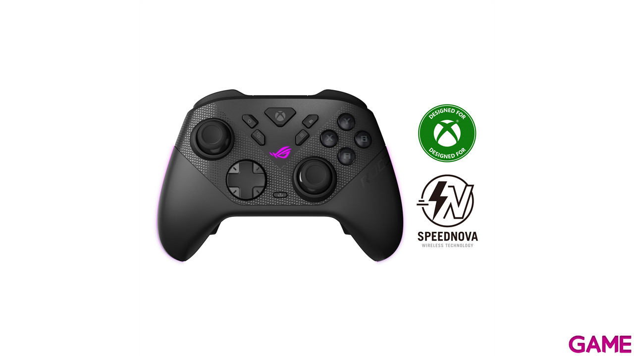 Asus Gamepad Rog Raikiri II XBOX Bt y Rf 2.4 GHz Aura -Mando Gaming Controller-14