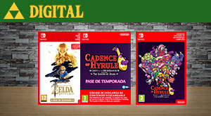 Mundo Zelda - Digital - Que no se te escape ningún título de la saga y echa un ojo a nuestra selección de juegos digitales de The Legend Of Zelda. ¡Celebra el 35 aniversario jugando a todos! en GAME.es