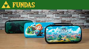 Mundo Zelda - Fundas - ¡Tu Nintendo Switch se merece estar protegida y que mejor manera que tener al mismísimo Link como guardián! ¡Celebra su 35 aniversario con esta selección de coloridas fundas! en GAME.es