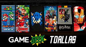 Toallas - Diseños oficiales de videojuegos, anime y Marvel en formato toalla. En GAME encontrarás el complemento más original para la playa, la piscina o el gym. Licencias auténticas que marcan la diferencia. en GAME.es